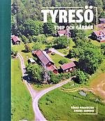 Bok om Tyresö torp och gårdar med flygbild över en gård